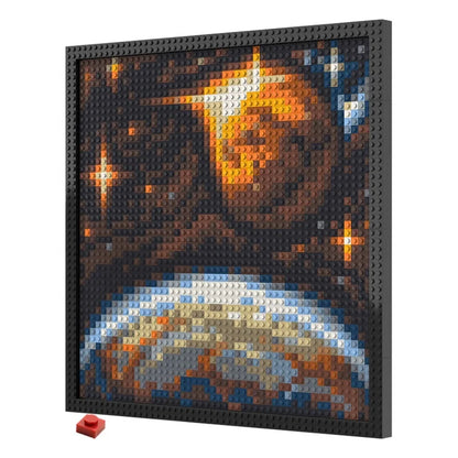 N0245 Space Mosaic Wall Art | 2304 PCS