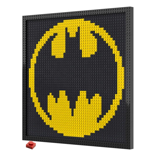 N0142 Batman Logo Mosaic Wall Art | 2304 PCS