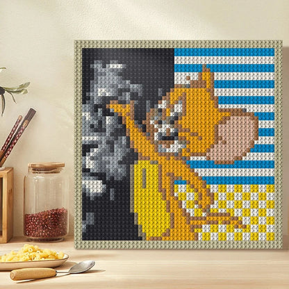 N0215 Jerry Mosaic Wall Art | 2304 PCS