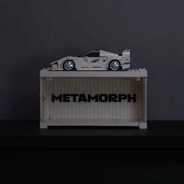 Happy Build PB8844 Ferrari F40 Building Toy Set | 394 PCS | Buildable Car with Display Container