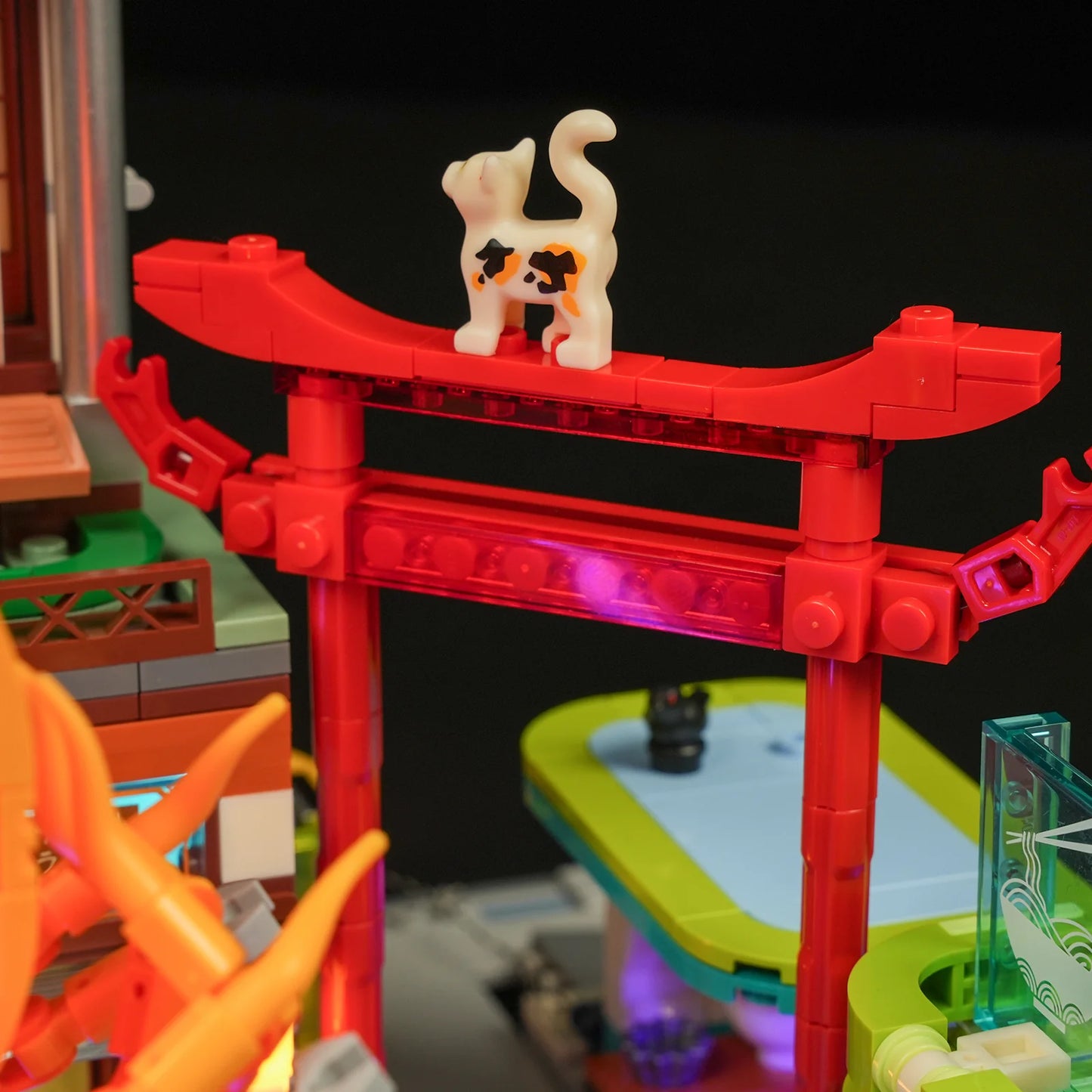 Lumibricks F9073 Japanese Izakaya Building Toy Set | 1980 PCS