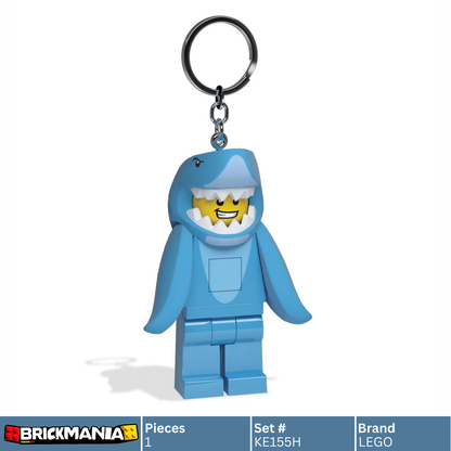 LEGO KE155H Minifigures Keychain Light Shark Suit Guy | 1 PCS