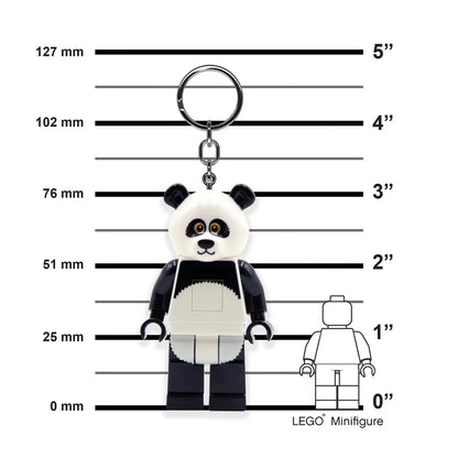 LEGO KE195H Minifigures Keychain Light Panda Guy | 1 PCS