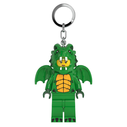 LEGO KE224H Minifigures Keychain Light Green Dragon Girl | 1 PCS