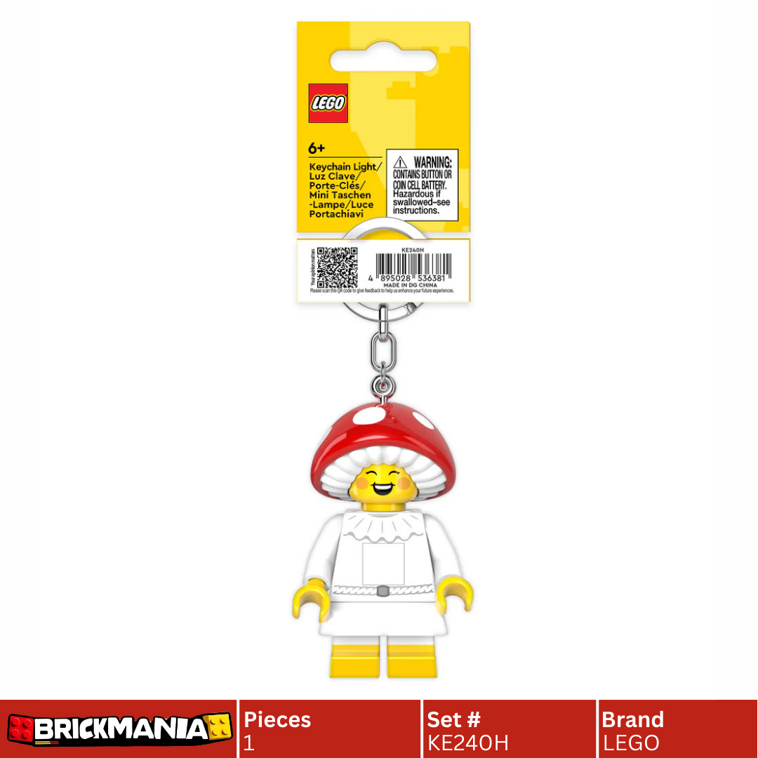 LEGO KE240H Minifigures Keychain Light Mushroom Sprite | 1 PCS