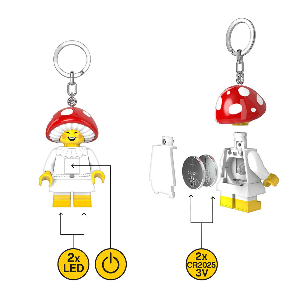LEGO KE240H Minifigures Keychain Light Mushroom Sprite | 1 PCS