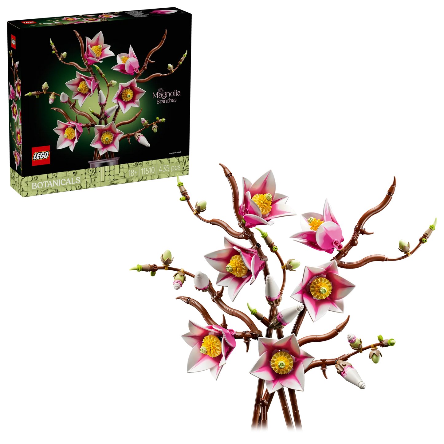 LEGO 11510 Botanicals Magnolia Branches | 435 PCS