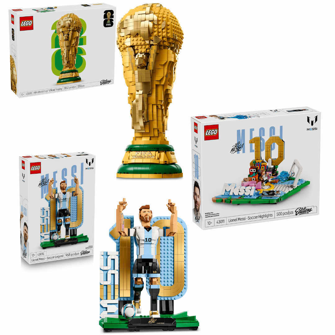 LEGO Messi World Cup Bundle 43020 43011 43015 | 3 sets
