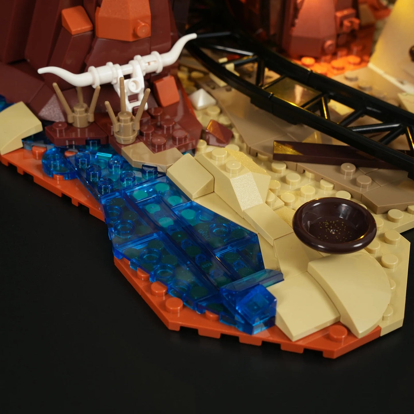 Lumibricks F9077 OLD WEST GOLD MINE Building Toy Set | 658 PCS