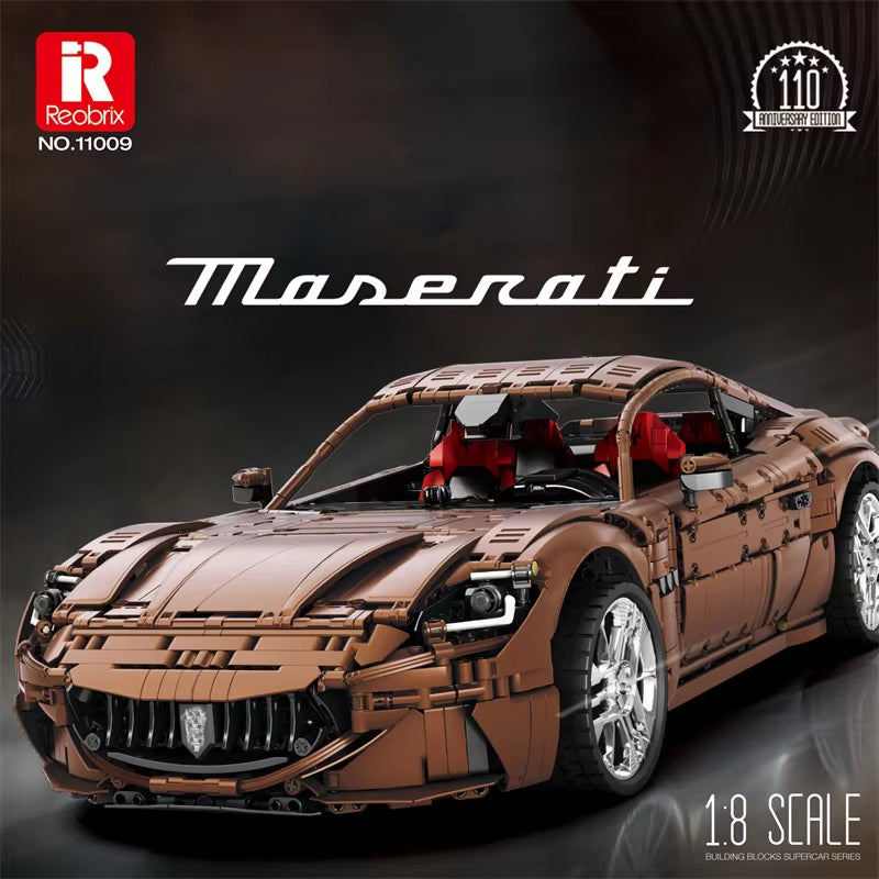 Reobrix 11009 Maserati GranTurismo Building Toy Set | 5480 PCS