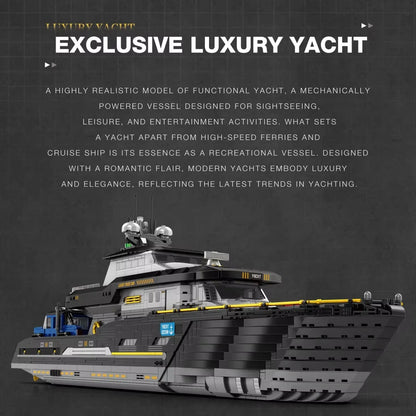 Reobrix 66103 Luxury Yacht Building Toy Set | 4421 PCS