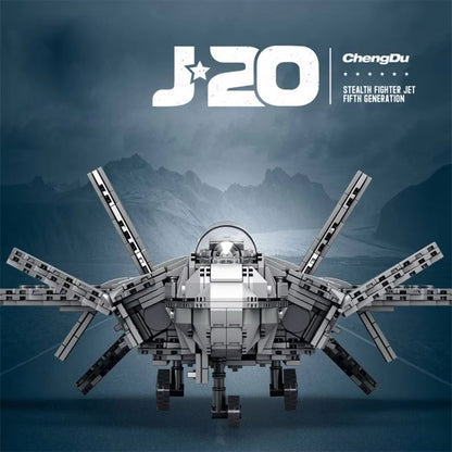 Reobrix  33025 Chengdu J-20 Stealth Fighter Building Toy Set | 1911 PCS