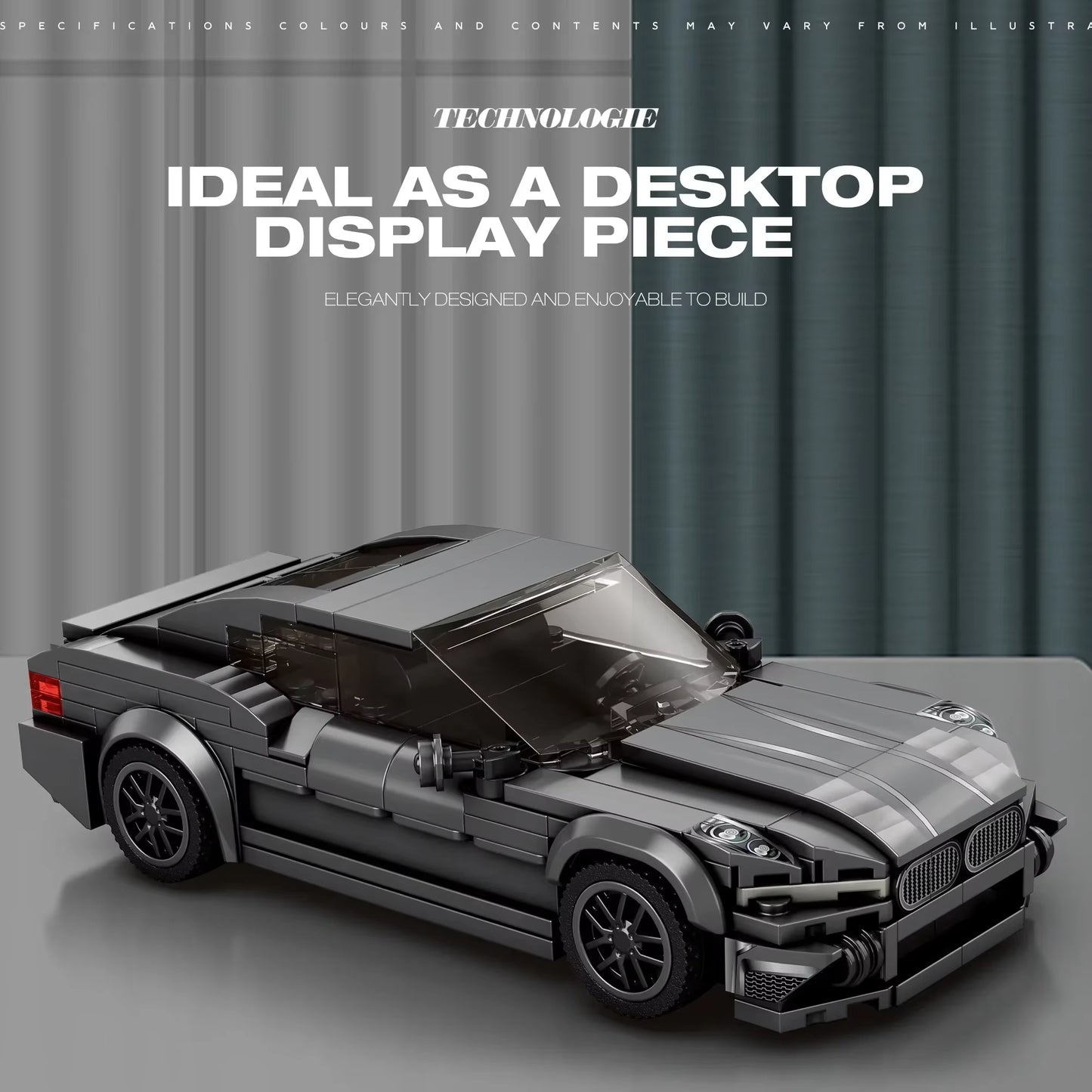 Reobrix 815 BMW Sports Car Building Toy Set | 369 PCS