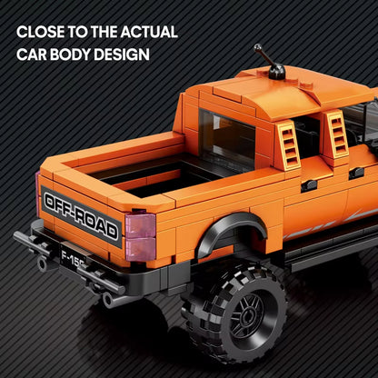 Reobrix 827 Raptor Pickup Truck Building Toy Set | 423 PCS