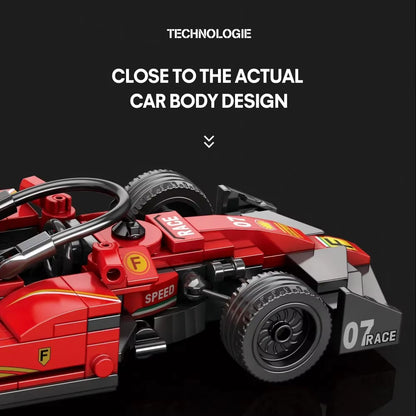 Reobrix 663 Race Car Building Toy Set | 245 PCS