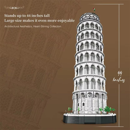Reobrix 66025 Leaning Tower of Pisa Building Toy Set | 7652 PCS