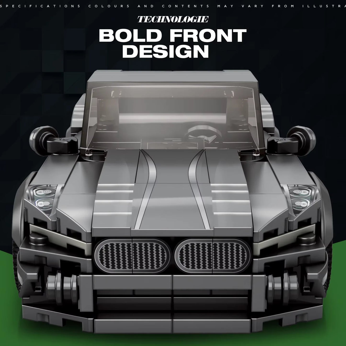 Reobrix 815 BMW Sports Car Building Toy Set | 369 PCS