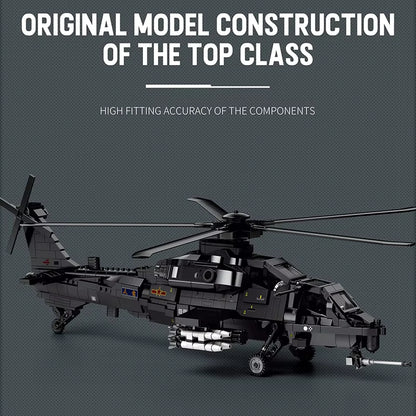 Reobrix 33033 CAICZ-10 Military Attack Helicopter Building Toy Set | 1366 PCS