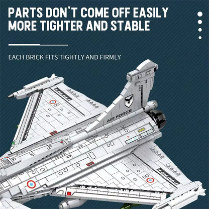 Reobrix 33035 Dassault Rafale Fighter Jet Building Toy Set | 2099 PCS