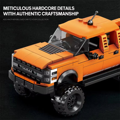 Reobrix 827 Raptor Pickup Truck Building Toy Set | 423 PCS