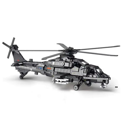 Reobrix 33033 CAICZ-10 Military Attack Helicopter Building Toy Set | 1366 PCS