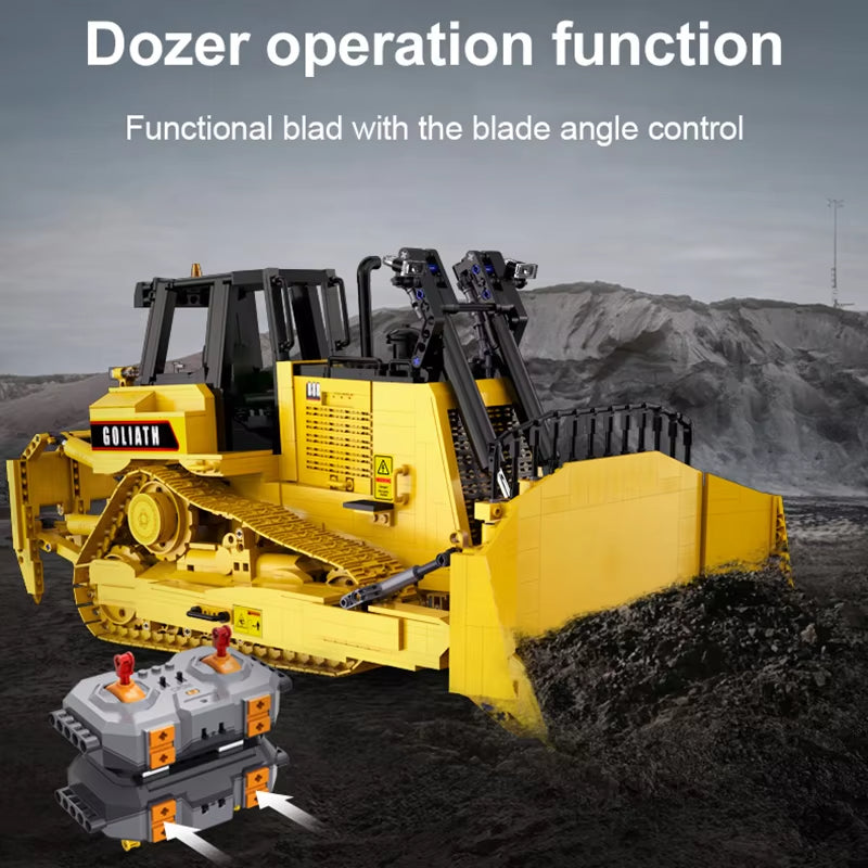 CaDA C61056W Goliath Bulldozer Building Toy Set | 2826 PCS