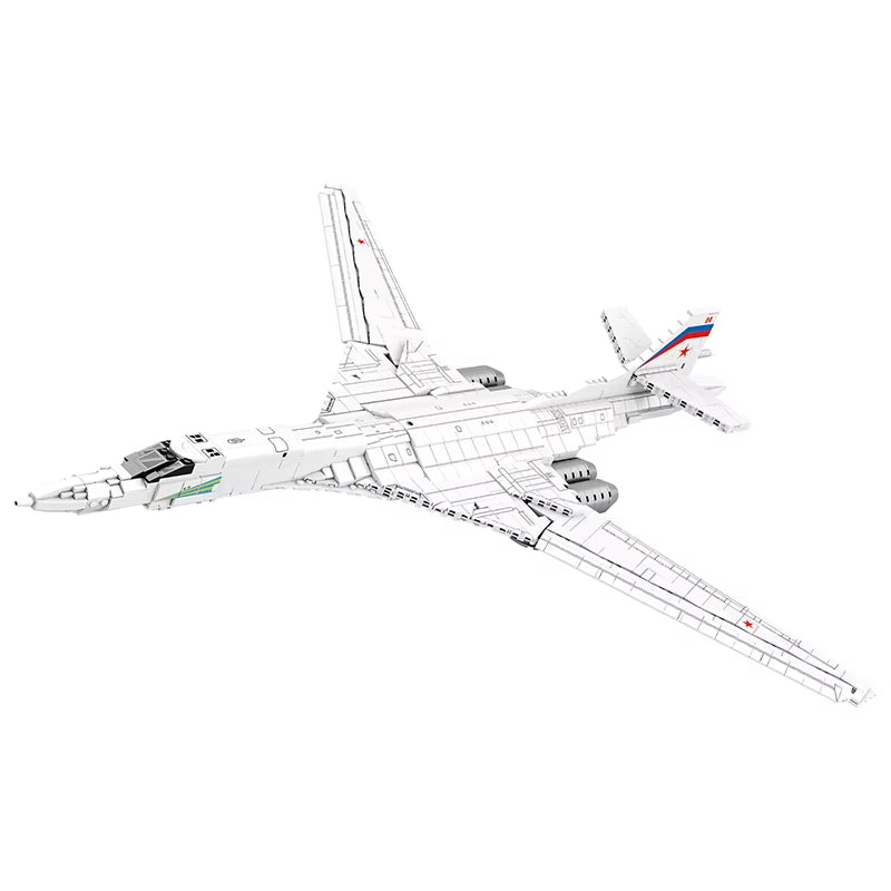 Reobrix 33036 TU-160 Strategic Bomber Building Toy Set | 1598 PCS