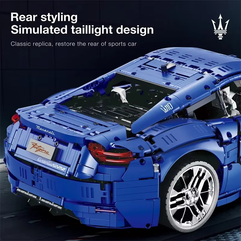 Reobrix 11010 Maserati GranTurismo 110 Building Toy Set | 5480 PCS