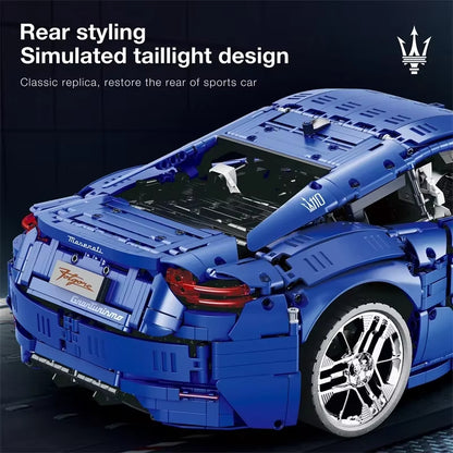 Reobrix 11010 Maserati GranTurismo 110 Building Toy Set | 5480 PCS