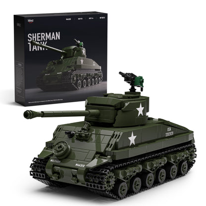Nifeliz NF10313 Sherman Tank Building Set | 860 PCS