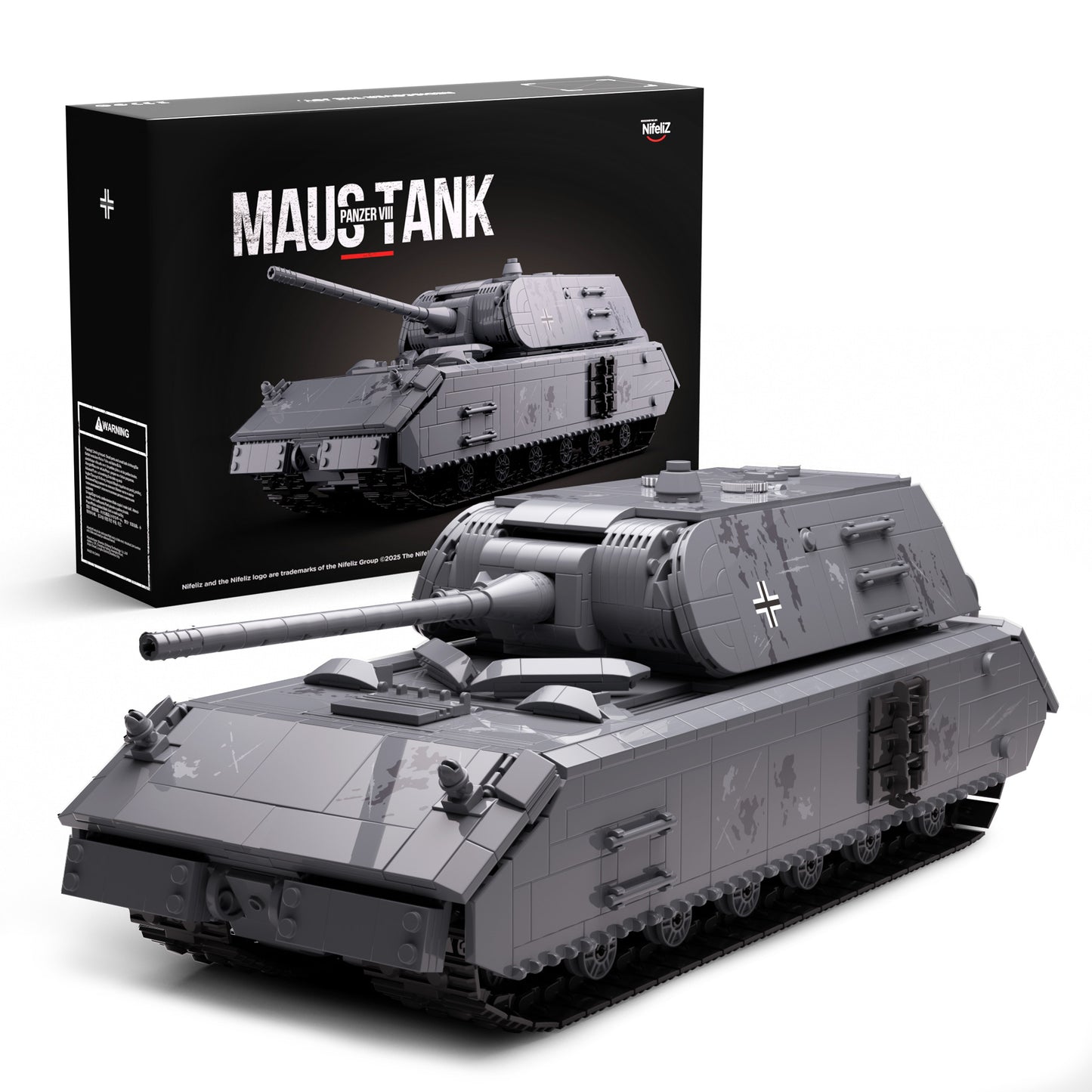 Nifeliz NF10289 Maus Tank Building Set | 2272 PCS