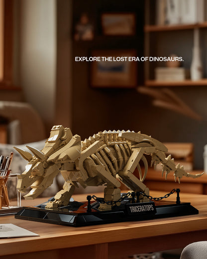 Nifeliz NF10351 Triceratops Fossil Building Set | 798 PCS