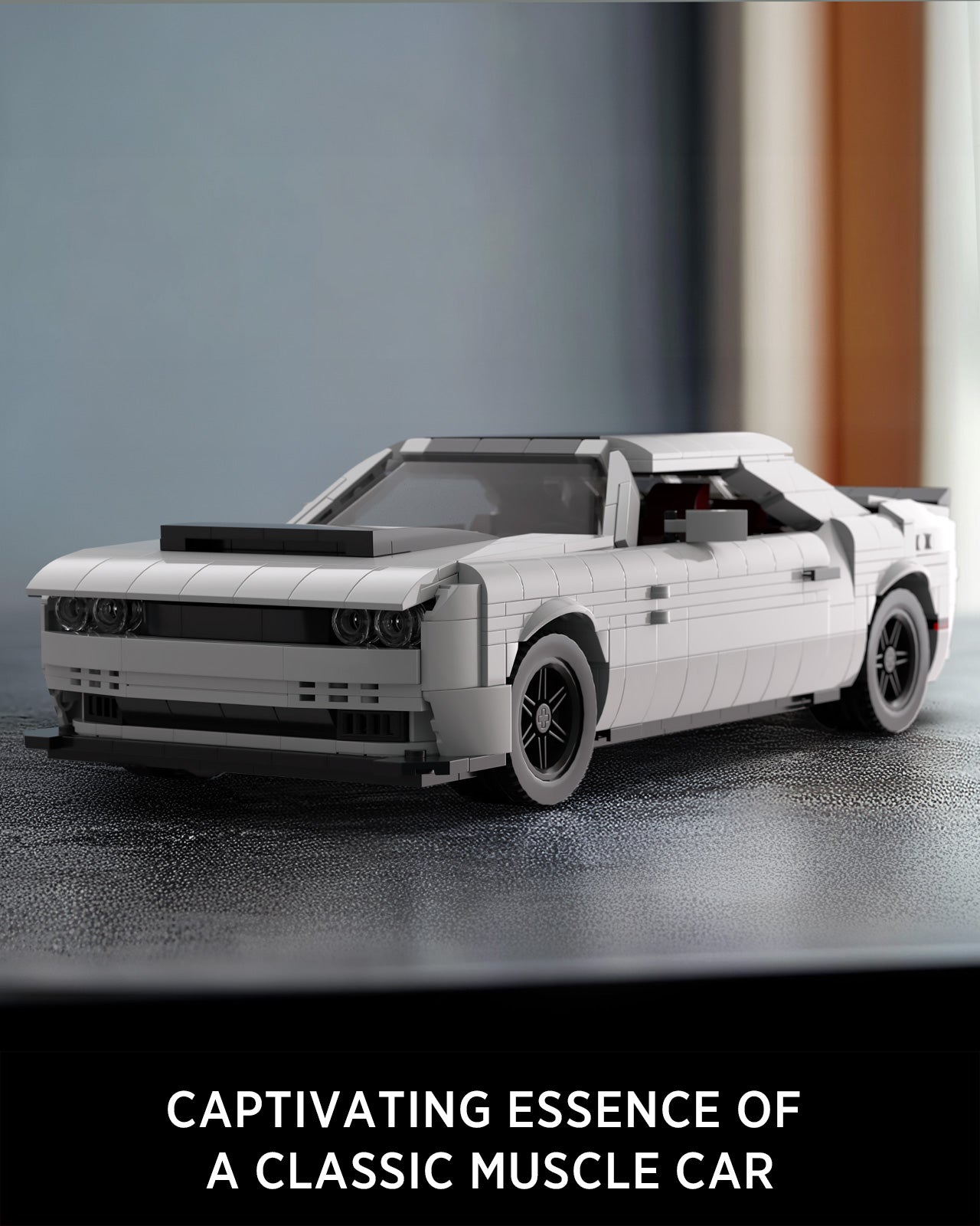 Nifeliz NF10284 Demon Muscle Car Building set | 1225 PCS