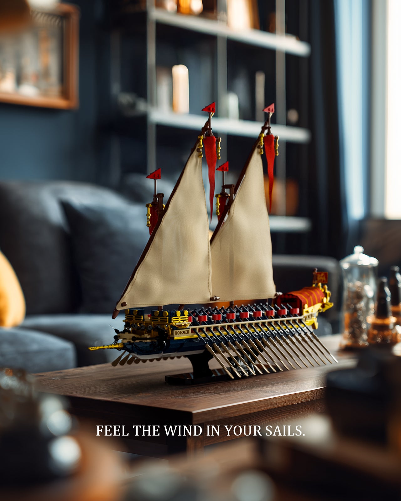 Nifeliz NF10338 Galley Sailing Ship Building Set | 1536 PCS