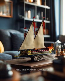 Nifeliz NF10338 Galley Sailing Ship Building Set | 1536 PCS