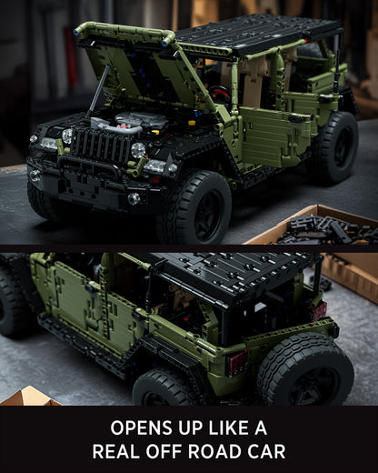 Nifeliz NF10324 Willis 4x4 Off-Road Car Building Set | 2899 PCS
