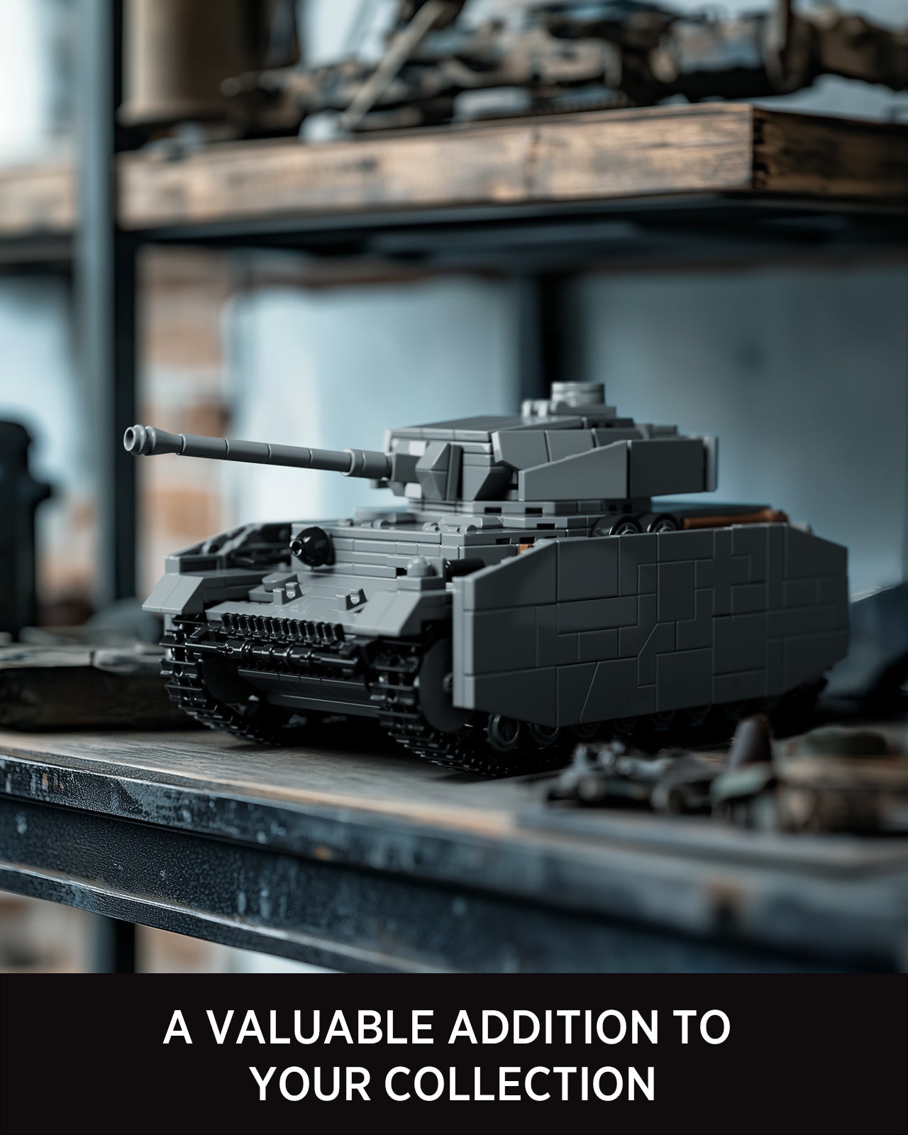 Nifeliz NF10312 Panzer IV G Tank Building Set | 1006 PCS