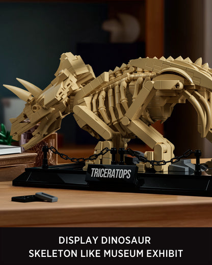Nifeliz NF10351 Triceratops Fossil Building Set | 798 PCS