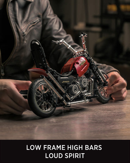 Nifeliz NF10308 Chopper Motorcycle Building Set | 572 PCS