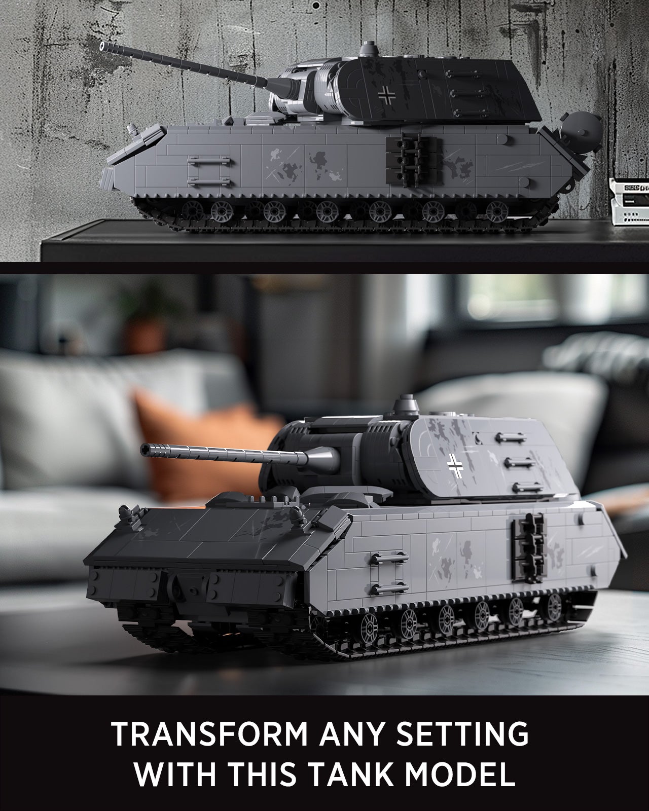 Nifeliz NF10289 Maus Tank Building Set | 2272 PCS