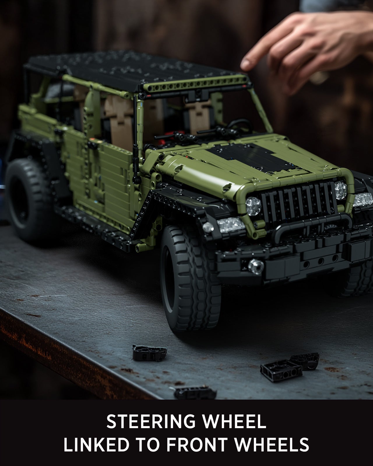 Nifeliz NF10324 Willis 4x4 Off-Road Car Building Set | 2899 PCS