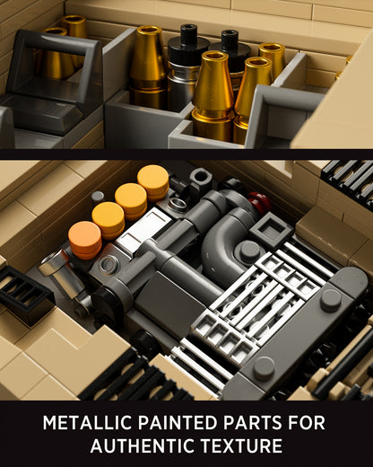 Nifeliz NF10344 Challenger 2 Tank Building Set | 1761 PCS