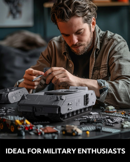 Nifeliz NF10289 Maus Tank Building Set | 2272 PCS