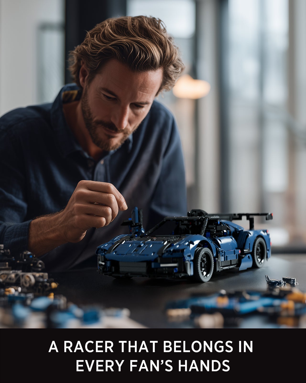 Nifeliz NF10321 MCX Race Car 1:12 Scale Building Set | 1726 PCS