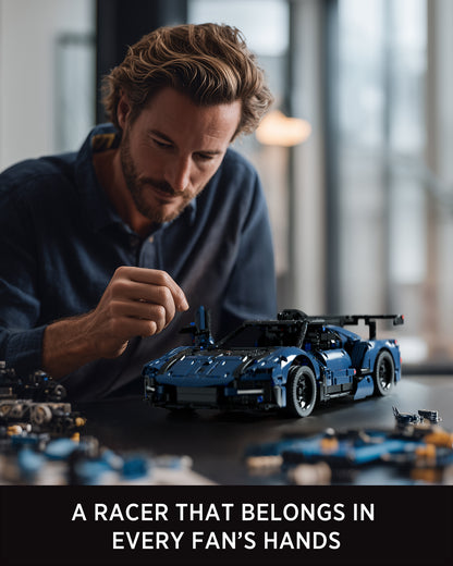 Nifeliz NF10321 MCX Race Car 1:12 Scale Building Set | 1726 PCS