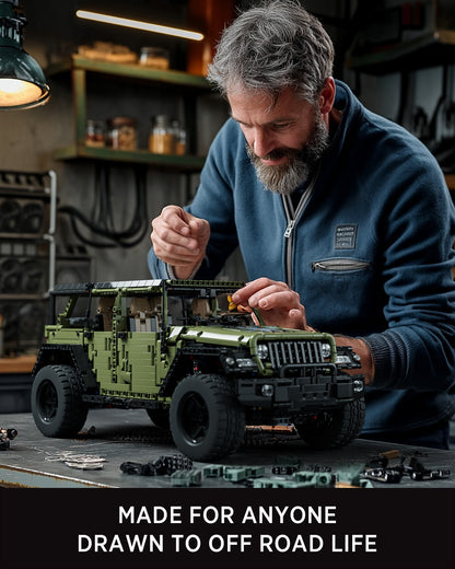 Nifeliz NF10324 Willis 4x4 Off-Road Car Building Set | 2899 PCS