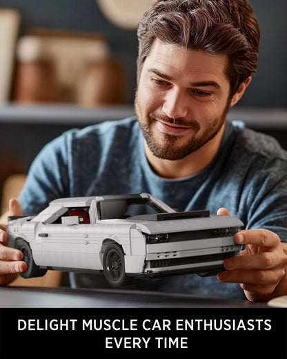 Nifeliz NF10284 Demon Muscle Car Building set | 1225 PCS