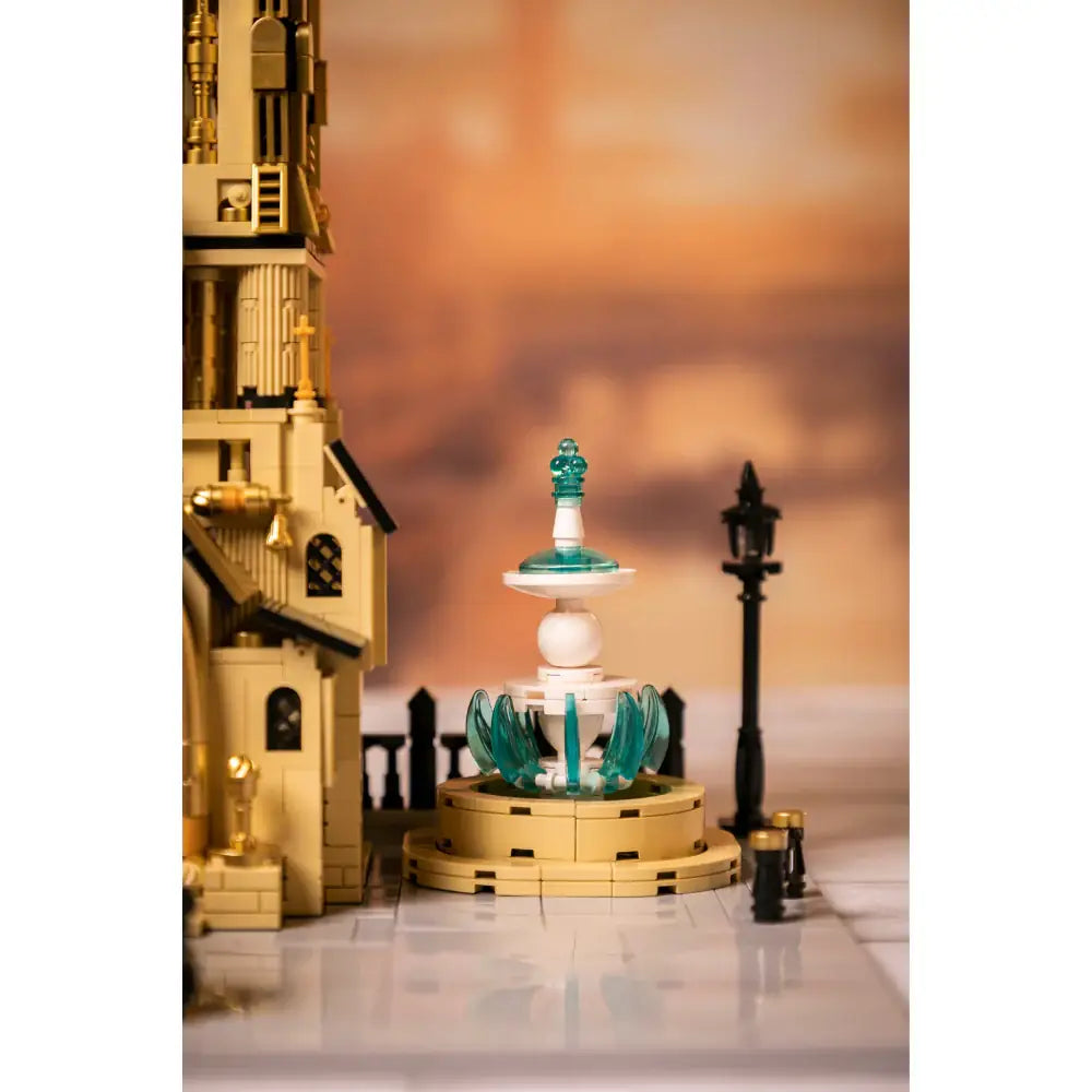 Pantasy 85008 Steampunk Clock Tower Park Building Toy Set |2460 PCS