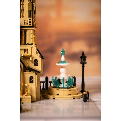 Pantasy 85008 Steampunk Clock Tower Park Building Toy Set |2460 PCS