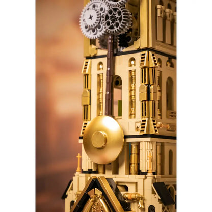 Pantasy 85008 Steampunk Clock Tower Park Building Toy Set |2460 PCS